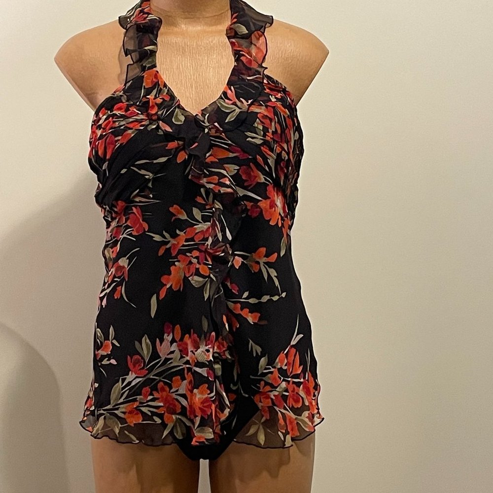 SPENCER Jeremy - black/red top  - size large